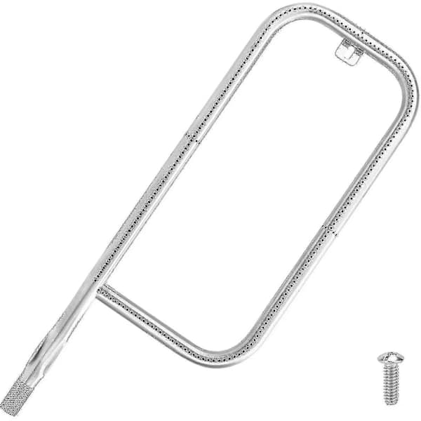 Erstatningsbrænderrør til Weber Q200 Q220 Q2000 Q2200 gasgrill, P-formet rustfrit stål, 43,2 cm