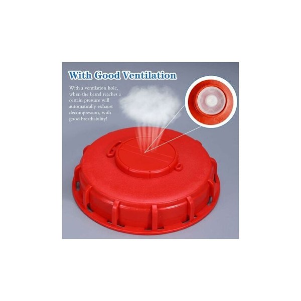 IBC Tanklokk 163mm 1000l IBC Tanklokk IBC Tote Tank Lokk Ventilert IBC Vanntank Lokk for 1000L Vanntank