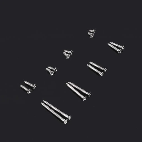 800 stk Små M2 selvskruende skruer Sortiment Senket Phillips treskruer (M2-4mm 5mm 6mm 8mm 10mm 12mm 16mm 20mm)