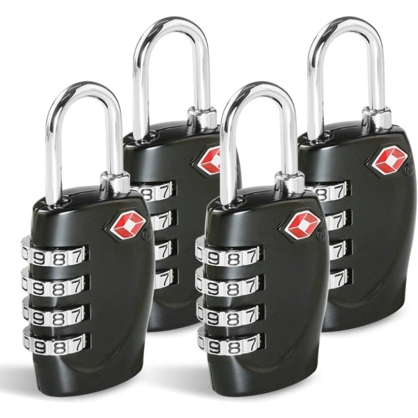 Resv?skel?s - 1, 2, 3, 4, 5, 6-paket 4-numeroinen yhdistelm?l?s