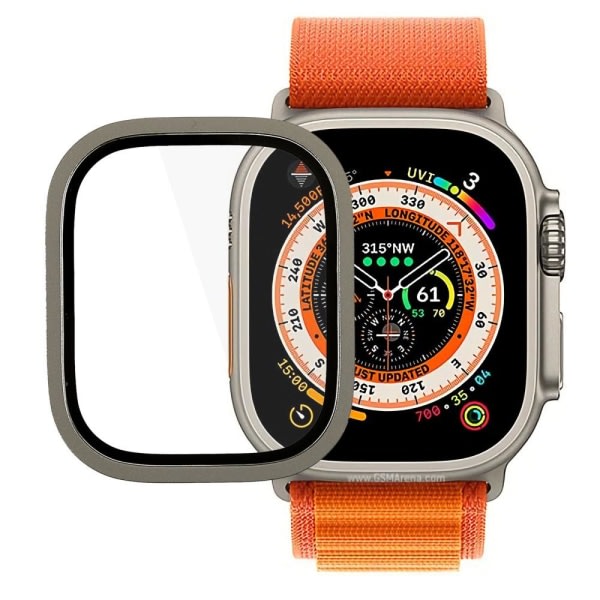 Apple Watch Ultra 49mm Heltäckande Skärmskydd läpinäkyvä
