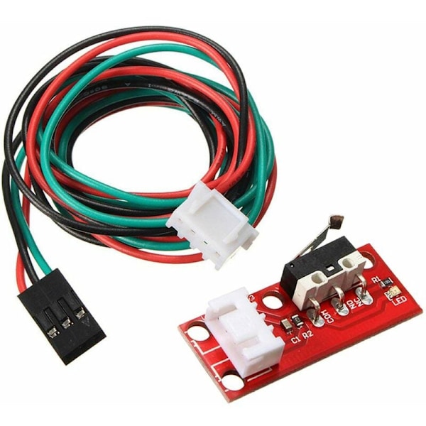 6 st Mekaniska Gränslägesbrytare Ändstopp för 3D-skrivare RepRap Prusa Mendel CNC Arduino Mega 2560 RAMPS 1.4