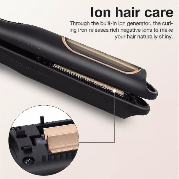 TG Zk-automatisk Crimping Hårtænger Roterende Corn Hair Curler Crimper Professionel