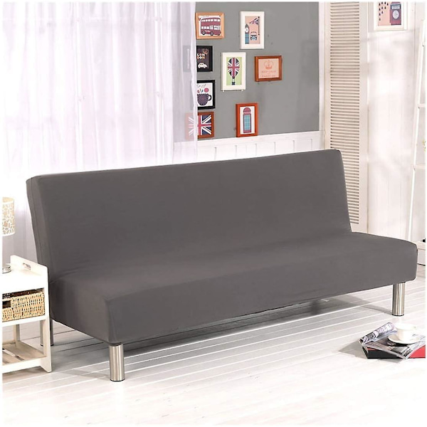 Sofftrekk uten armlener, elastisk sofabekledning for sovesofa