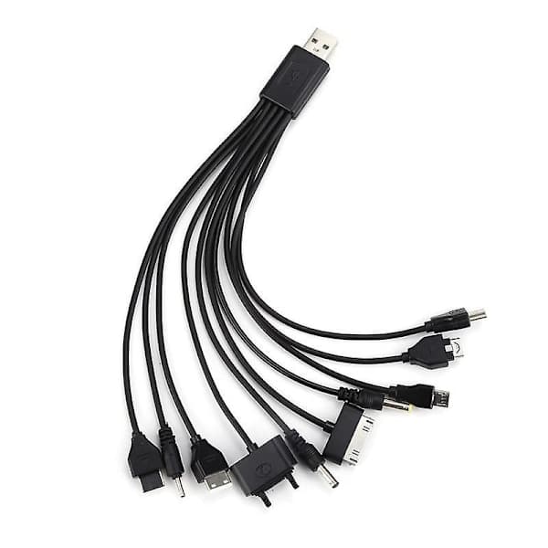 1 pc 10-in-1 Multifunctional Charger USB Cables for Ipod Motorola Nokia Samsung Lg Sony Ericsson Consumer Electronics Data Cables