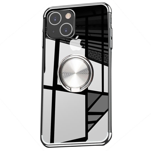 TG iPhone 13 Mini - Elegant Smidigt Skal med Ringholdare Svart