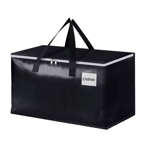 Polyester Ekstra Stor Mobilväske med Lynlås Specialudstyr Til Sort 69*35*38cm