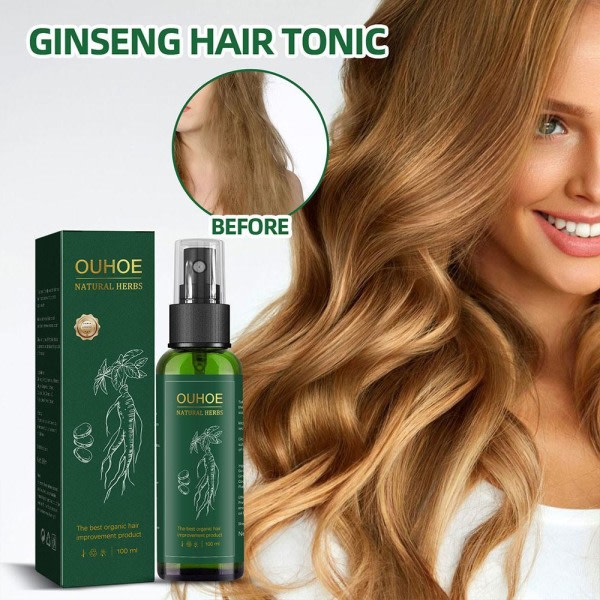 TG 100ml Red Ginseng Hair Regeneration Spray, Hyungang Korea Ginse