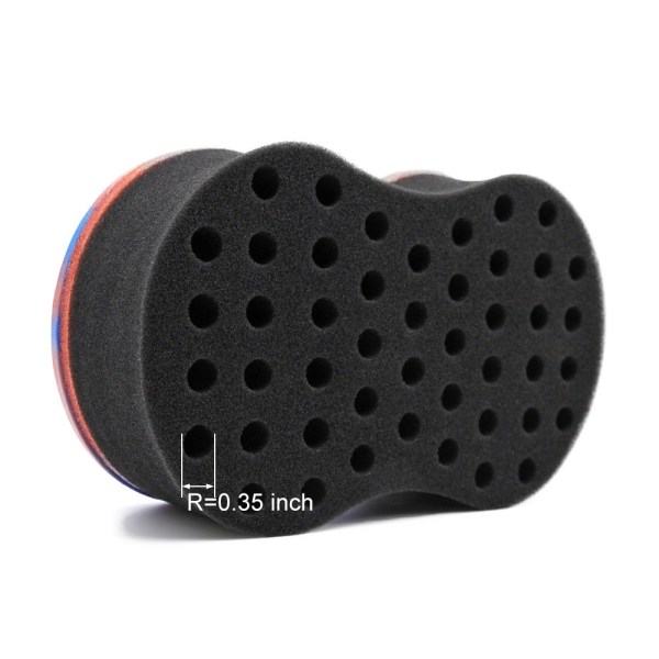 TG Hårsvamp Twist Brush, Curl Sponge För Twist Curl Coil