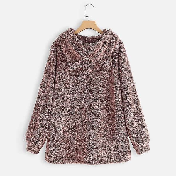 Ylisuuri huppari kissakorvilla naisille XL
