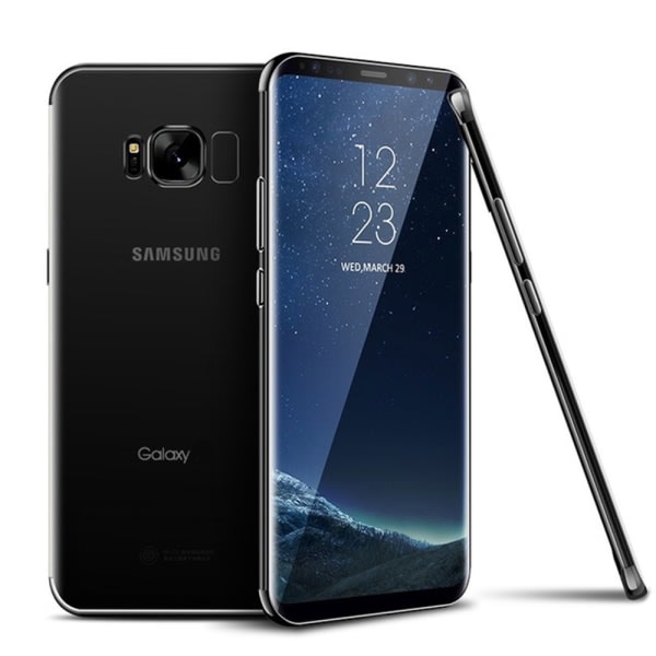 TG Professionellt Slittåligt Silikonskal - Samsung Galaxy S8+ Silver