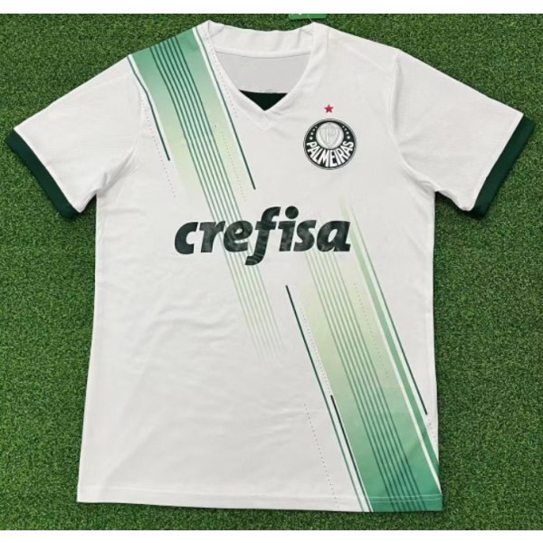 Ny vintage vit Palmeiras fotbollstränings-t-shirt Cole NO.9 S