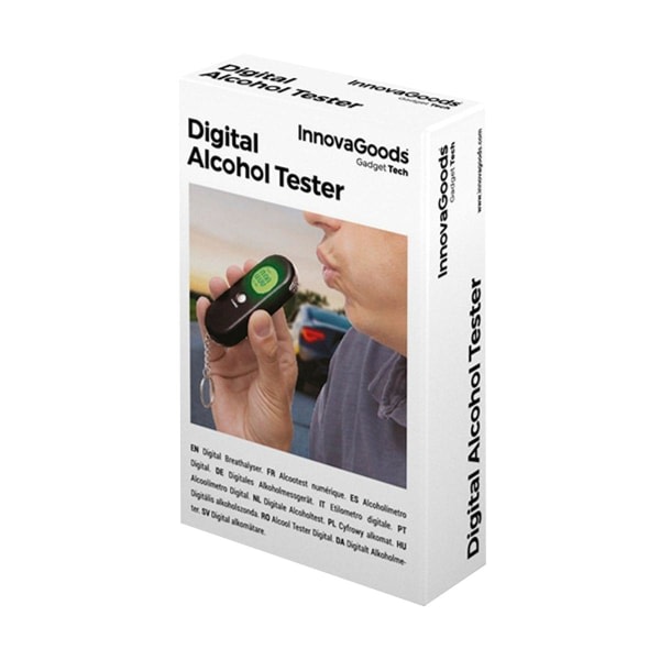 TG Digital Alkoholtester - Mini Sort
