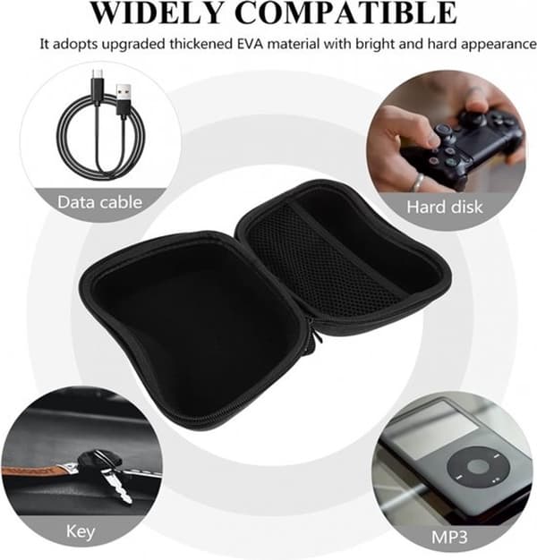 Controller Taske Egnet til Playstation 5 og Xbox Controller - Controller Beskyttelsestaske - Kompakt Hårdt Cover Taske - Opbevaringstaske