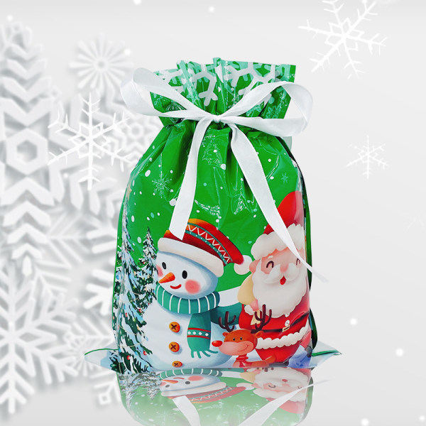 20:a Julgodispose med dragsko Julklappspåse Julklappspåse B