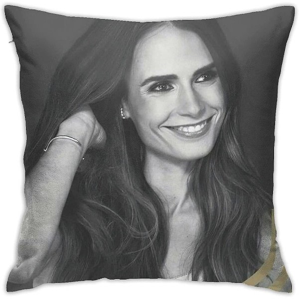 Jordana Brewster Pudebetræk Pudebetræk Blødt Cover Dekorativ Trykpude Sofa Bil Kvadratisk Pudebetræk Til Hjem Seng Dekoration (18x18in)