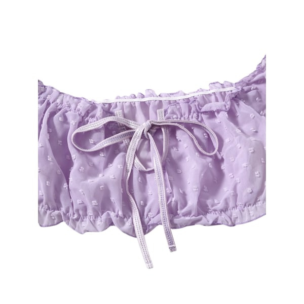 Spetsar Sexiga Import Europeiska och Amerikanska Sexiga Underkläder Split Bikini Sexiga Underkläder Set