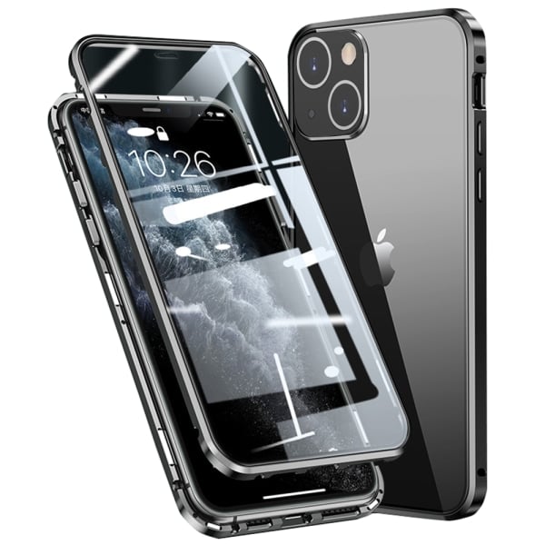 TG iPhone 14 - Dobbeltsidig Skal med Magnetfunktion Guld
