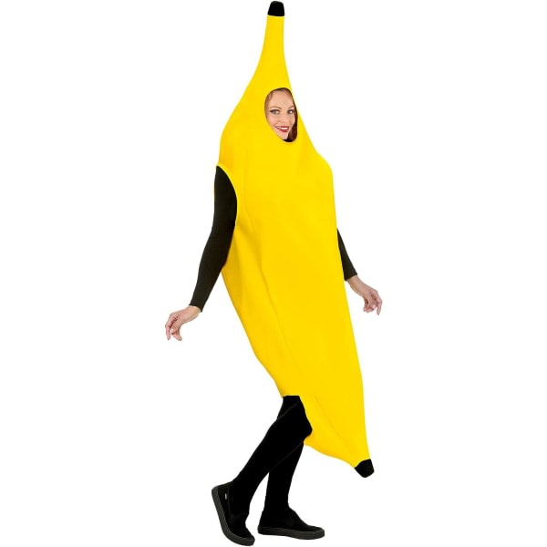 TG 1 st Banan komplet kostym for vuxen, fest og karneval, leksak 7