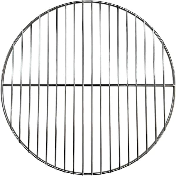 Rund BBQ-grillrist i forkromet stål til bærbar kuglegrill 35 cm