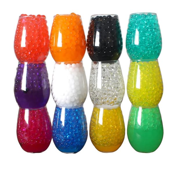 4-pak - Farvede vandperler / Vandkrystaller - 24 gram Multicolor multifärg