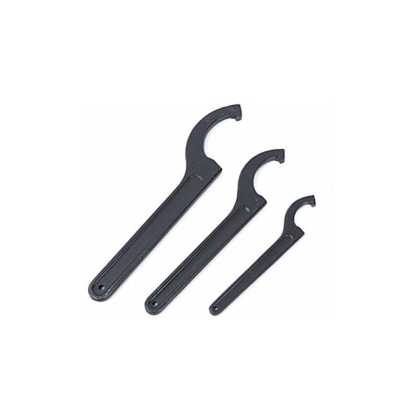 1x Justerbar krok-nøkkel 34-36mm, Lug-nøkler, Universal skiftenøkkel, for å feste eller fjerne runde muttere og vannmålerdeksler på maskinverktøy