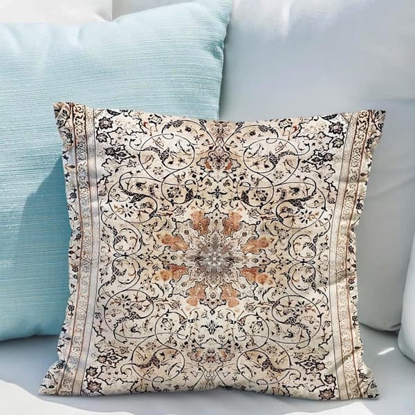 Bohemiska sammetskuddfodral set om 2, dubbelsidiga blommiga kuddöverdrag med dold dragkedja för soffa och sovrum, 50x61 cm