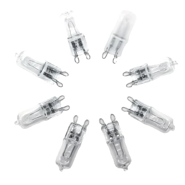 10-pack Halogen G9 230V 20W, Replacement Bulb, Warm White 2700K_yux