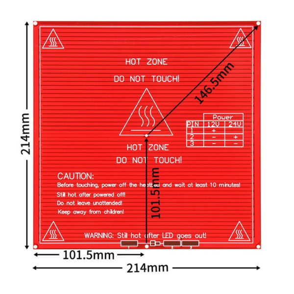 PCB Varmeplade Varmeplade Bord