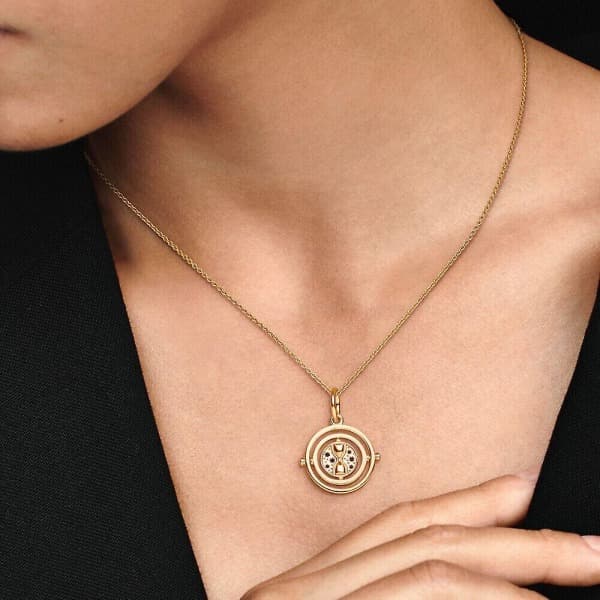 Ale S925 Äkta Harry Potter Time Turner Berlock + Presentförpackning