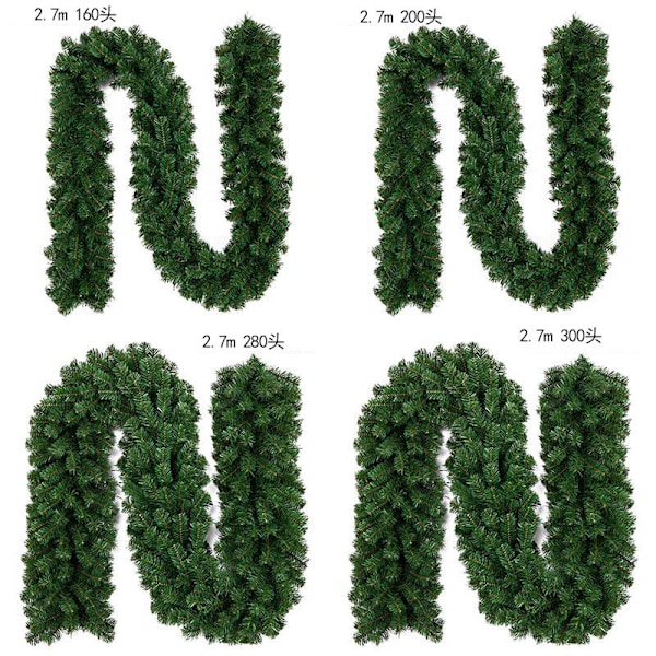 Joulusimulaatio rottinki koristeet mäntyneulot salattu joulukuusi garland rottinki rengas riipus joulu kohtausta asettelu 1.2m bare tree