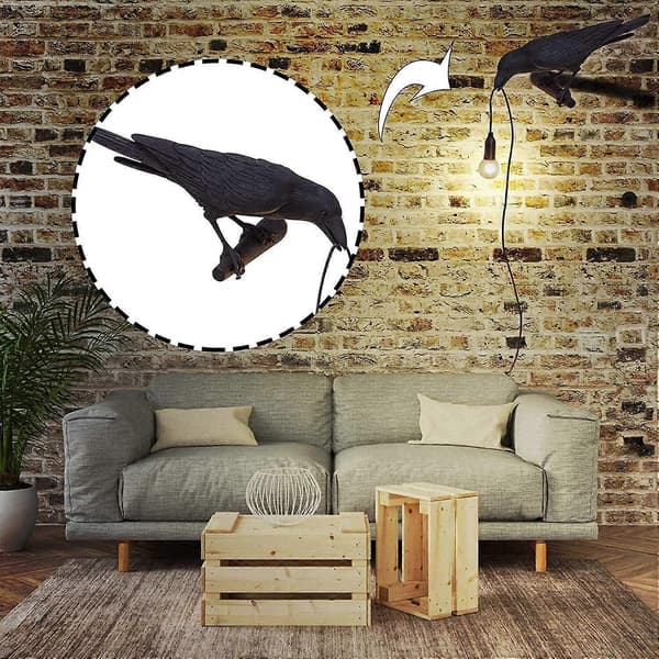 Fuglelampe Bordlampe Leken, Moderne Bordlampe EU—yux