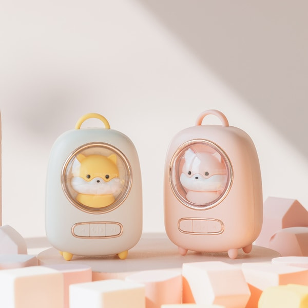 Bluetooth Mini Cute Lemmikki-kaiutin (valkoinen)