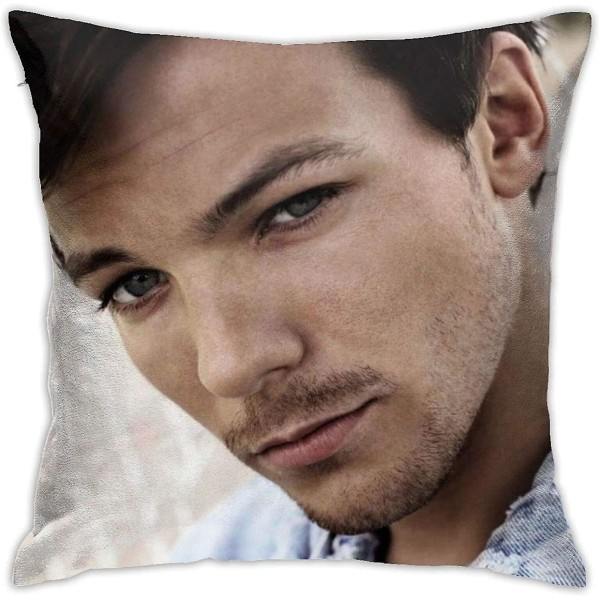 Louis Tomlinson Tyynynpäällinen Heitä Tyynynpäällinen Pehmeä Tyny Läsken Tynynpäällinen Koti Sisustus Olohuone Tynynpäällinen Tynynpäällinen 18 \"x18\"