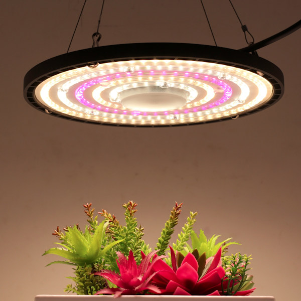 Fullspektrum växtlampa växthus växthusplantering drakfrukt inomhus LED-växtlampa gruvlampa 100W-4000K