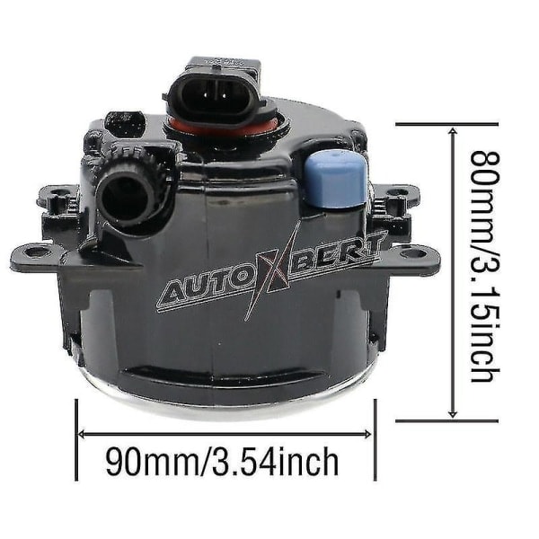 2x Halogen Frontlykter for Ford Fiesta Focus Connect Transit Custom
