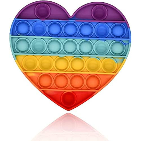 POP Fidget Toy Stressleksak för vuxna och barn Antistress Sensoriska Popfigurleksaker