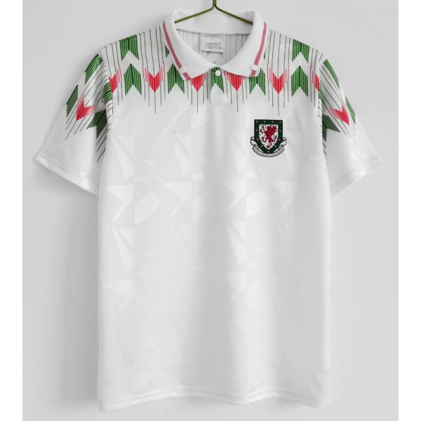 90-92 Sæson Ude Wales Retro Jersey Træning T-shirt Beckham NO.7 L