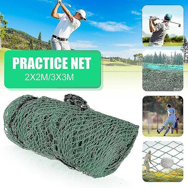 Heavy Duty Golf Net for Training with Durable Net and Rope Edge - 6.56*6.56ft-XF25-_yux