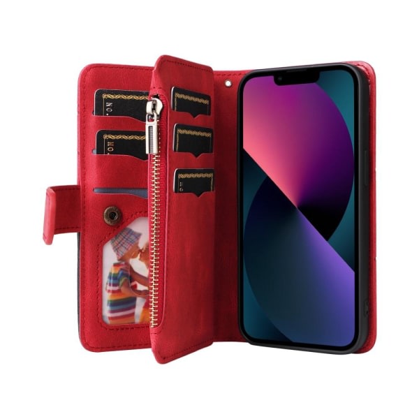 KS Plånboksfodral til iPhone 13 - Röd Röd
