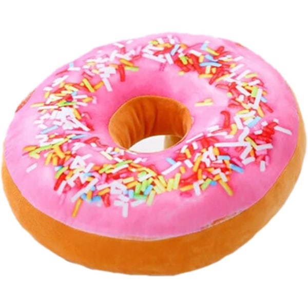 Søte donutformede puter Dekorative stolpute Puter