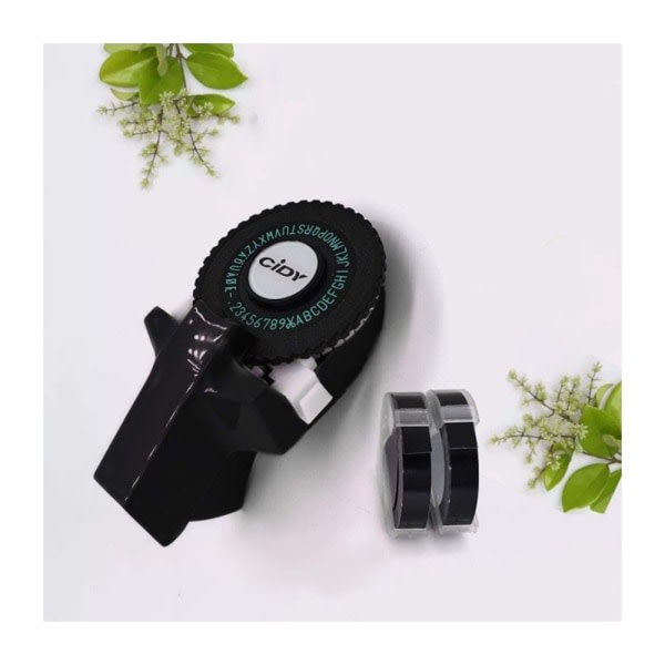 Minietikettskrivare, DIY manuell etikettmaskin med självhäftande rullar