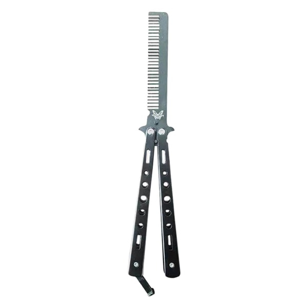 TG Butterfly Comb Hårtrimmer Borste Fickkammar för Träning