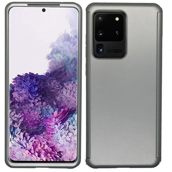 TG Samsung Galaxy S20 Ultra - Dubbelskal Sølv