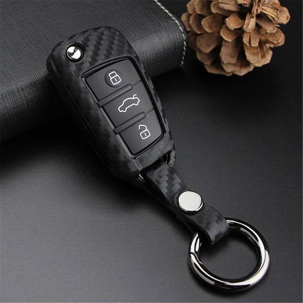 TG-fodral i mjukt silikongummi för Audi A1 A3 A4 A6 A8 Quattro