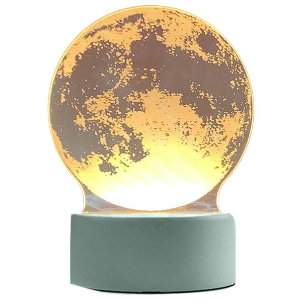 Kreativ 3D nattlampe, ny og unik LED liten