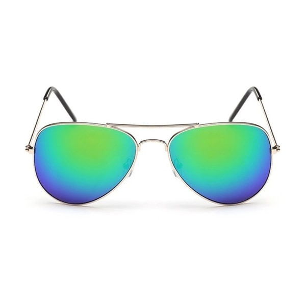 Solbriller Pilot Polariseret 58mm PJH0911-M3 | Blå etui grønt