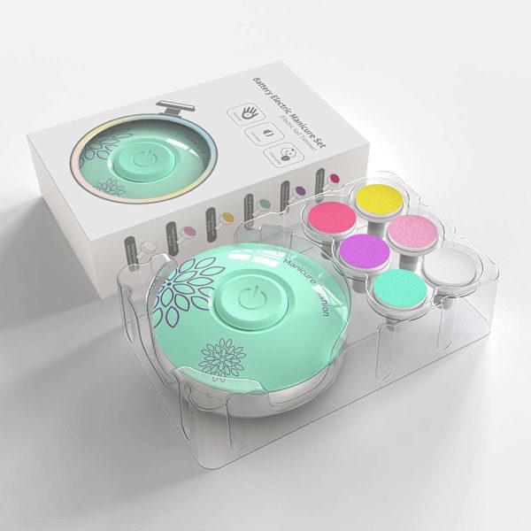 Vauvan sähköinen kynsiviila - Kynsien viilaus Multicolor multifärg