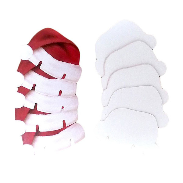 Borddekoration / Glasdekoration Jul - Tomteluva 10-pack Red Röd
