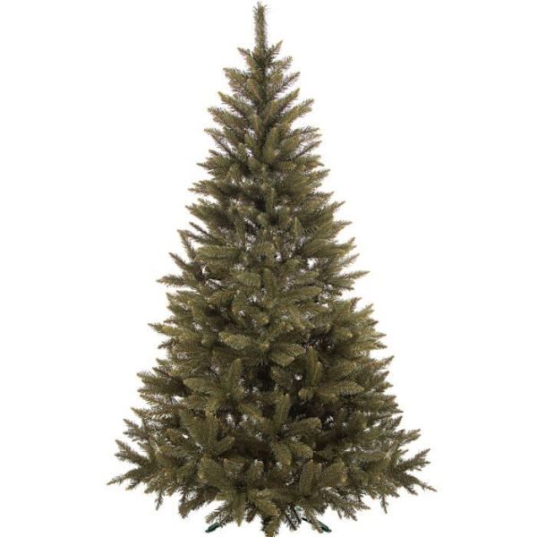 SPRINGOS® Konstgjord Julgran med Stativ Kaukasisk Gran 180 cm Julgran 540 Grenar - Grön Grön